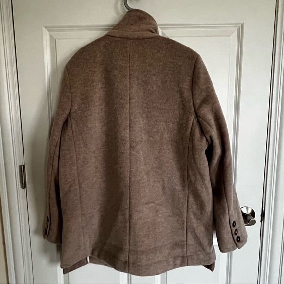 Free People Mari Solid Blazer Overcoat in Soft Tan NWOT - Picture 8 of 8